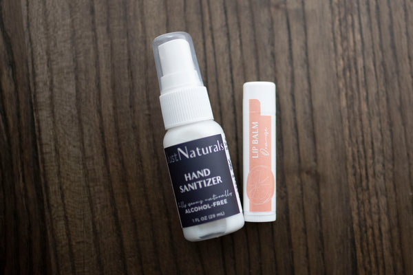 Lip Balm + Hand Sanitizer Duo